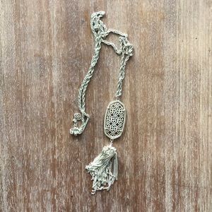 Kendra Scott gold rayne necklace